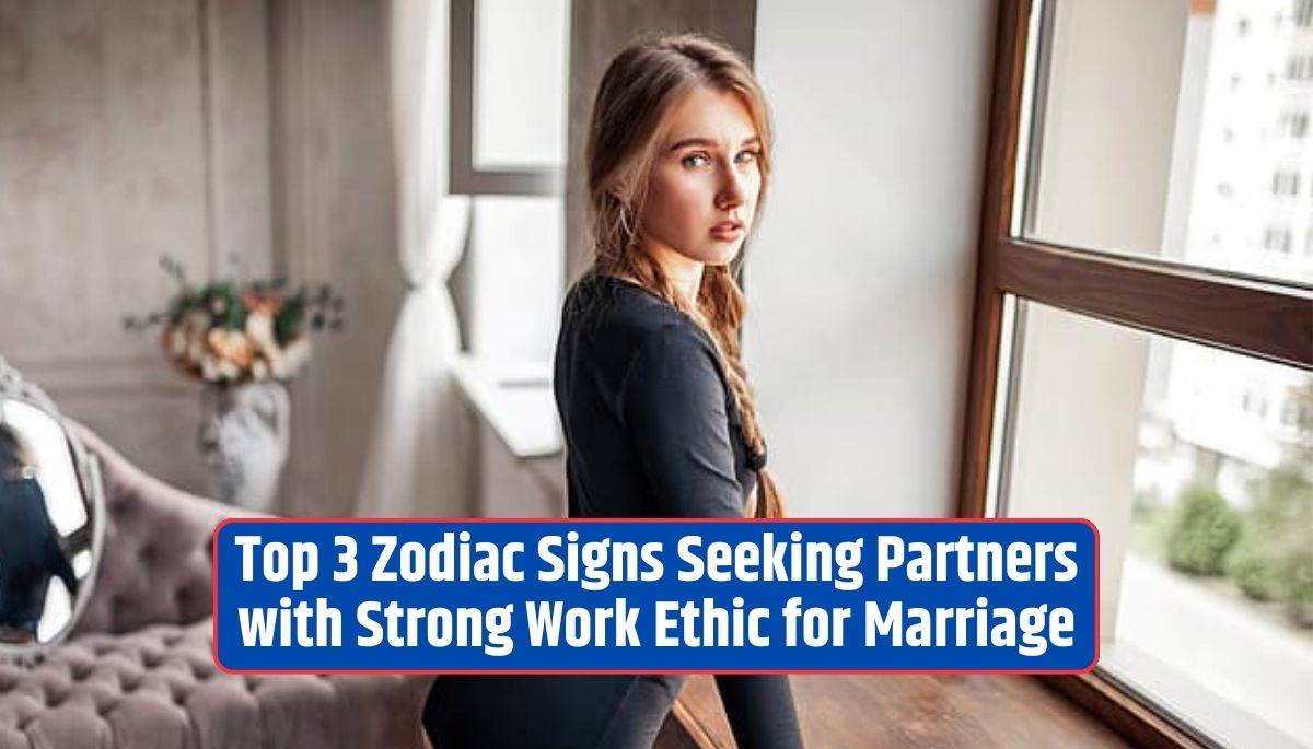 Zodiac signs, strong work ethic, compatibility in marriage, shared values, astrology insights, commitment to personal growth, ruling planets' influence,