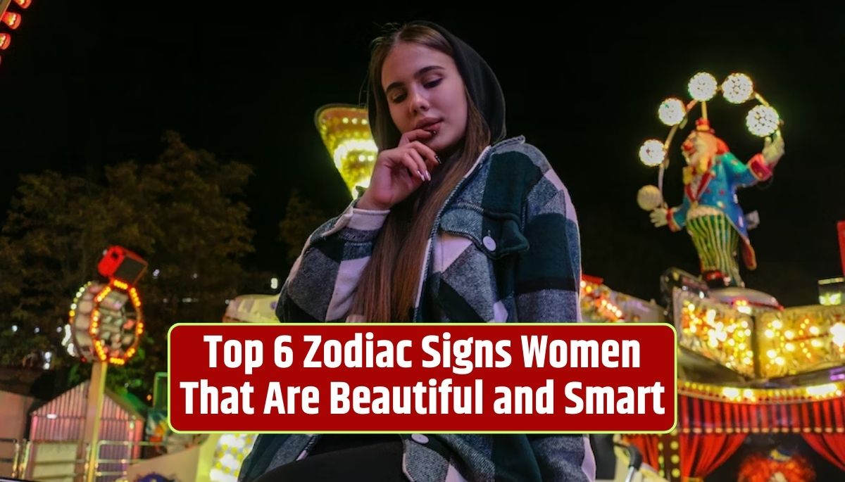 Intelligent and Beautiful Women, Zodiac Signs, Intellectual Allure, Charisma, Captivating Personalities,